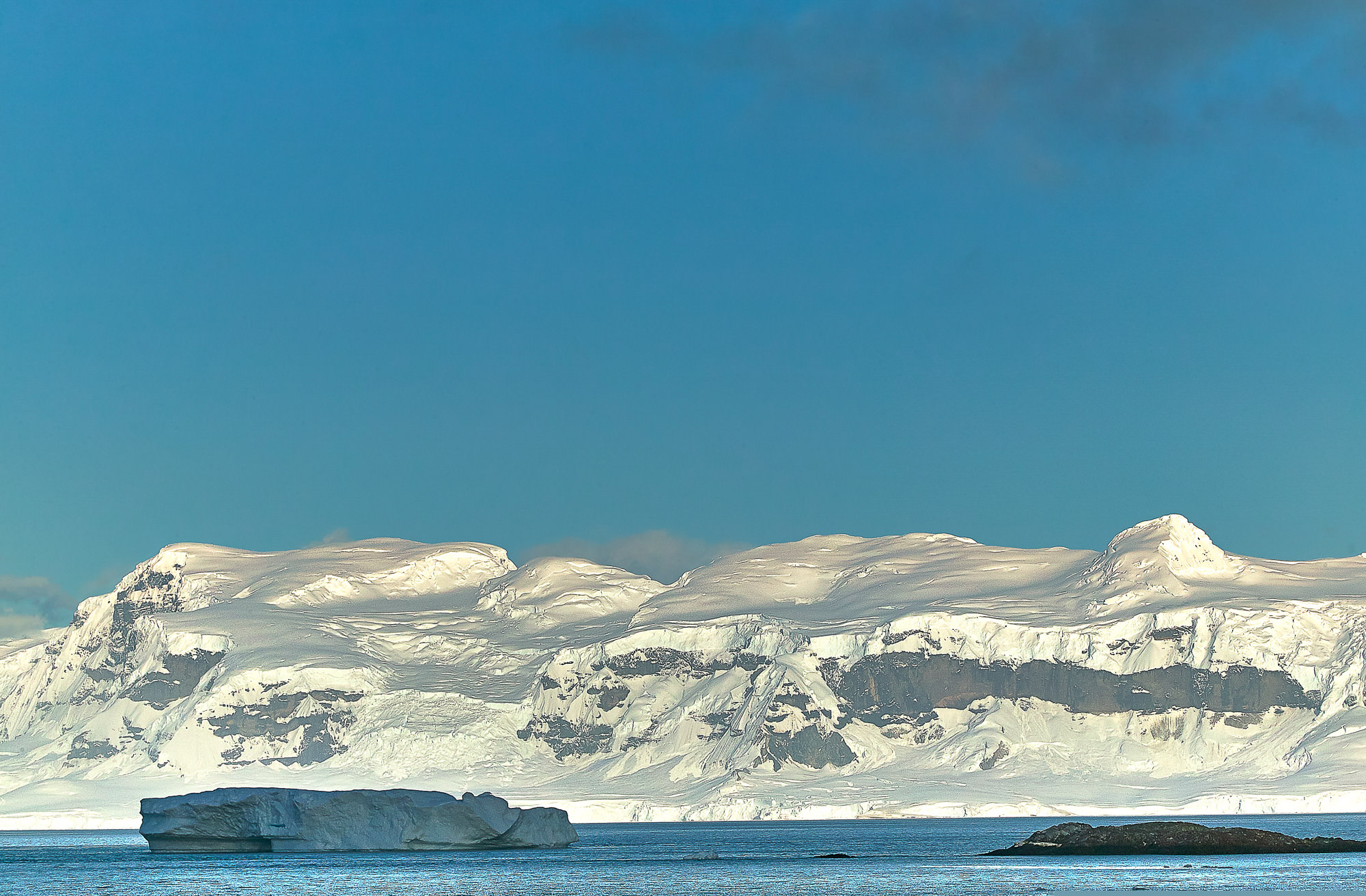 Morgenstimmung vor Ronge Island