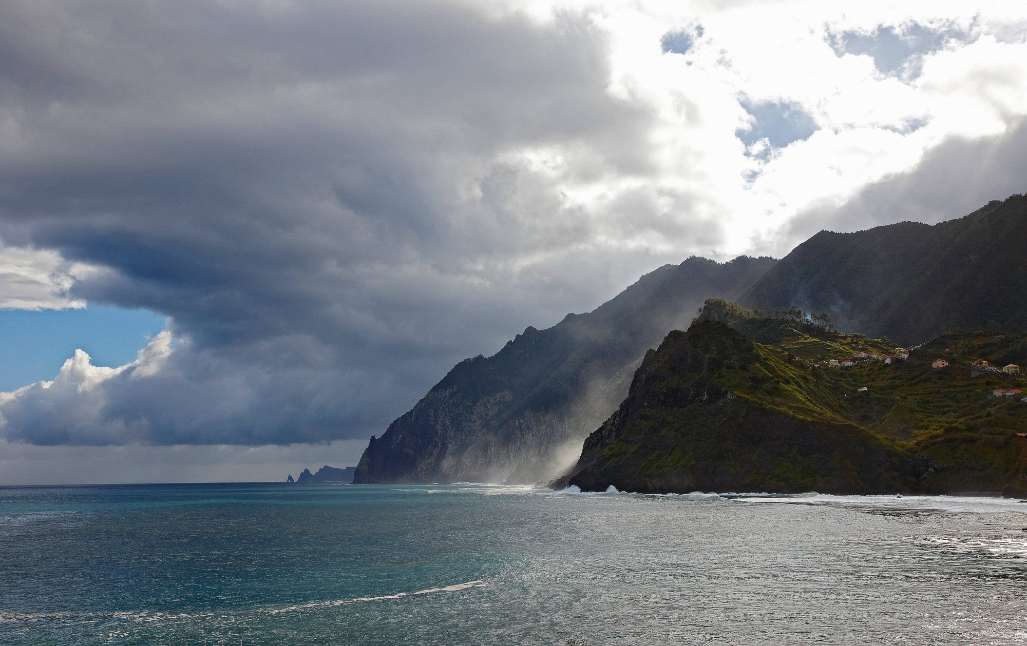 Madeira, northern coast in November