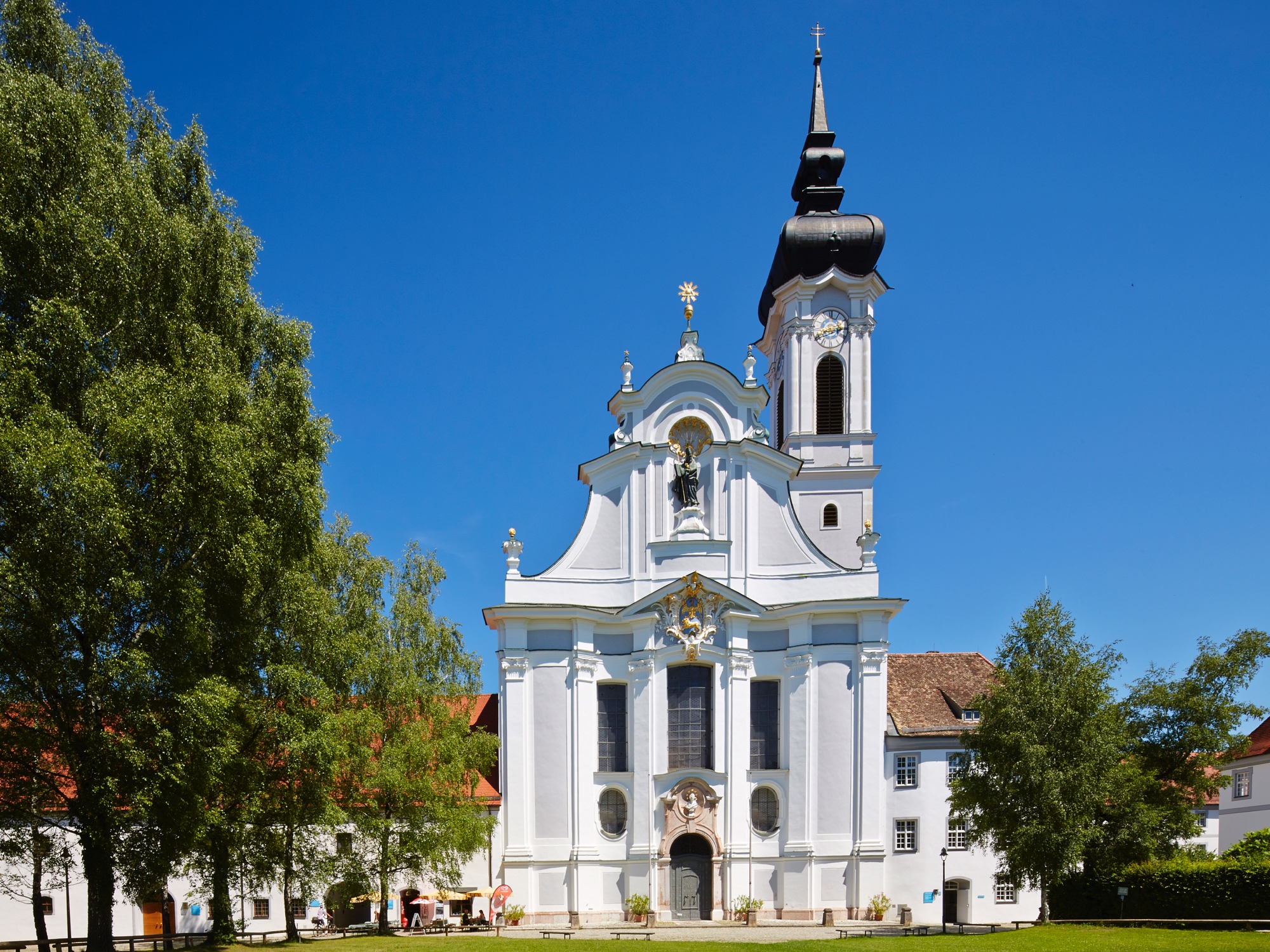 rococo cathedral Marienmünster at Dießen